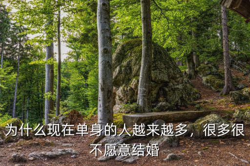 為什么現(xiàn)在單身的人越來越多，很多很不愿意結(jié)婚