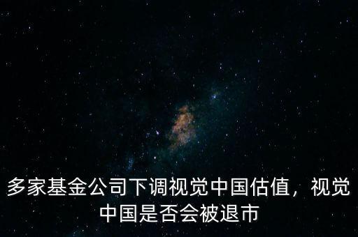 多家基金公司下調(diào)視覺中國估值，視覺中國是否會被退市