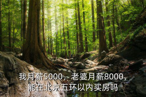我月薪5000，老婆月薪8000，能在北京五環(huán)以內(nèi)買房嗎