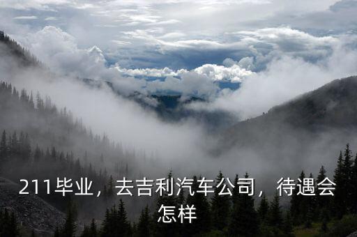 211畢業(yè)，去吉利汽車公司，待遇會怎樣