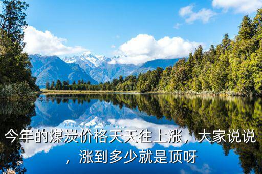 今年的煤炭?jī)r(jià)格天天往上漲，大家說(shuō)說(shuō)，漲到多少就是頂呀