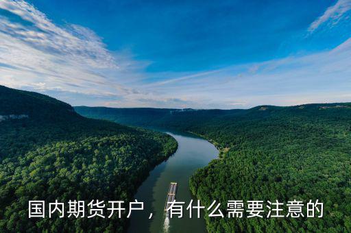 國(guó)內(nèi)期貨開(kāi)戶，有什么需要注意的