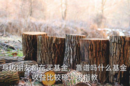 身邊朋友都在買(mǎi)基金，靠譜嗎什么基金收益比較穩(wěn)，求指教