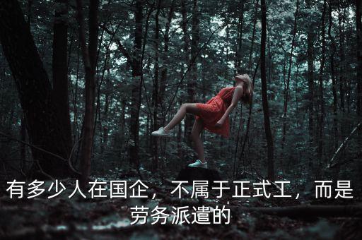 有多少人在國企，不屬于正式工，而是勞務(wù)派遣的
