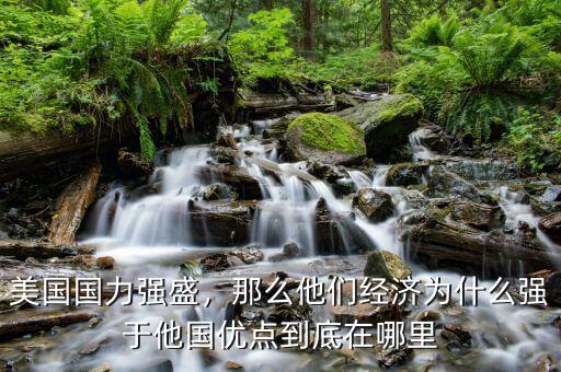 美國國力強盛，那么他們經濟為什么強于他國優(yōu)點到底在哪里
