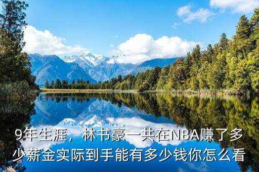 9年生涯，林書豪一共在NBA賺了多少薪金實際到手能有多少錢你怎么看