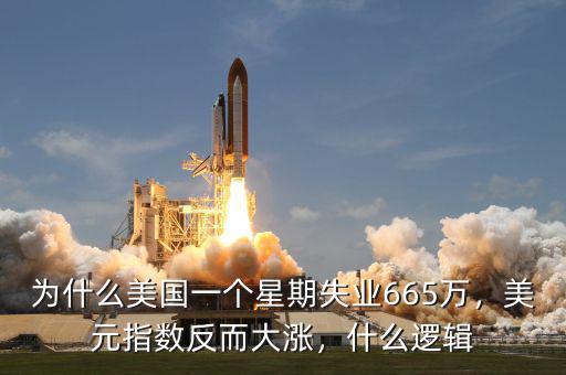 為什么美國(guó)一個(gè)星期失業(yè)665萬(wàn)，美元指數(shù)反而大漲，什么邏輯