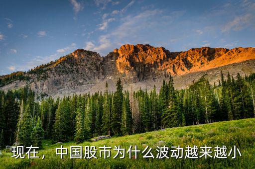 現(xiàn)在，中國股市為什么波動越來越小