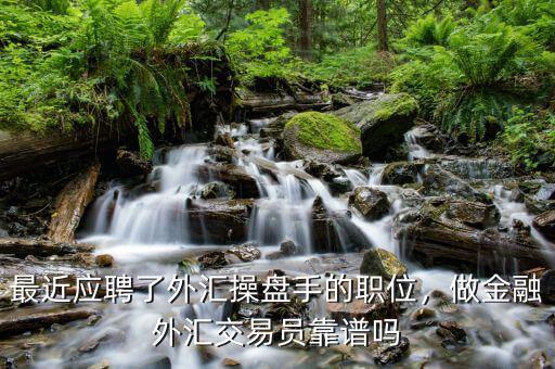 最近應(yīng)聘了外匯操盤手的職位，做金融外匯交易員靠譜嗎