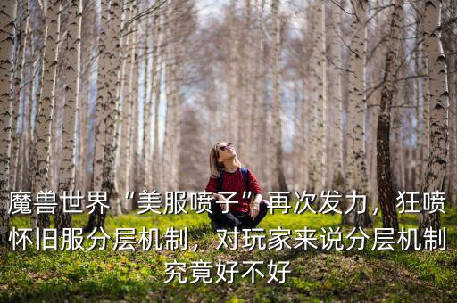 魔獸世界“美服噴子”再次發(fā)力，狂噴懷舊服分層機(jī)制，對(duì)玩家來說分層機(jī)制究竟好不好