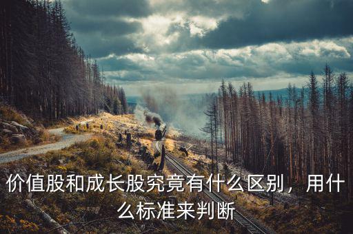 價值股和成長股究竟有什么區(qū)別，用什么標(biāo)準(zhǔn)來判斷