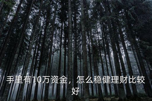 手里有10萬資金，怎么穩(wěn)健理財(cái)比較好