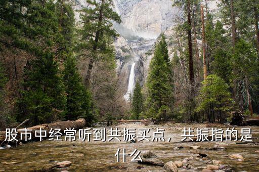 股市中經(jīng)常聽到共振買點，共振指的是什么