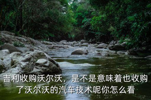 吉利收購(gòu)沃爾沃，是不是意味著也收購(gòu)了沃爾沃的汽車(chē)技術(shù)呢你怎么看