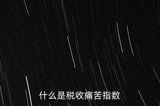 納稅指數(shù)是什么意思，什么是稅收痛苦指數(shù)