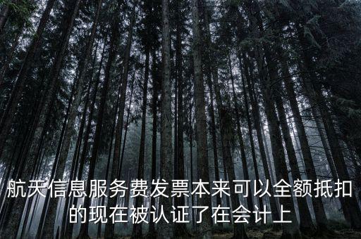 航信發(fā)票是什么，航天信息開(kāi)具的服務(wù)費(fèi)發(fā)票應(yīng)計(jì)入什么會(huì)計(jì)科目
