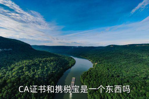 稅務ca是什么東西，去地稅簽三方協(xié)議需要以下東西第四個CA是什么意思啊