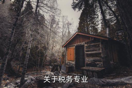 稅務是什么專業(yè)，關于稅務專業(yè)