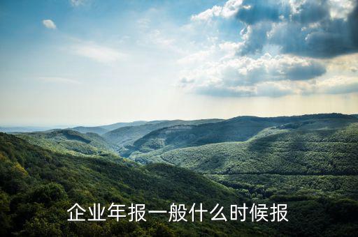 財(cái)務(wù)年報(bào)什么時(shí)候申報(bào)，企業(yè)財(cái)務(wù)會(huì)計(jì)報(bào)告什么時(shí)間出具