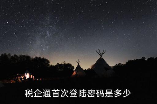 易企惠稅的登錄密碼是什么，企業(yè)電子報稅管理系統(tǒng)默認密碼是