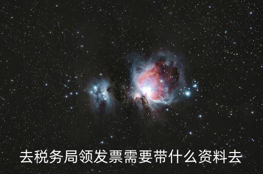 去稅務局領(lǐng)發(fā)票需要帶什么資料去