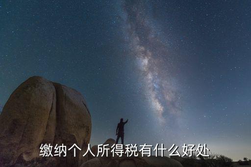 個人報稅有什么用，個人自行納稅申報有什么好處