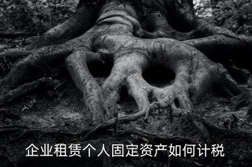 出租固定資產(chǎn)交什么稅，企業(yè)租賃個(gè)人固定資產(chǎn)如何計(jì)稅