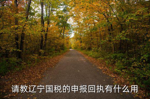 申報(bào)回執(zhí)有什么用，申訴以后的回執(zhí)編有什么用
