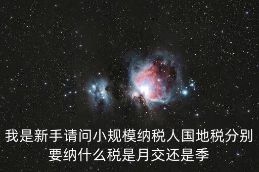 小型納稅人地稅交什么區(qū)別，小規(guī)模納納稅人和一般納稅人的地稅有什么區(qū)別