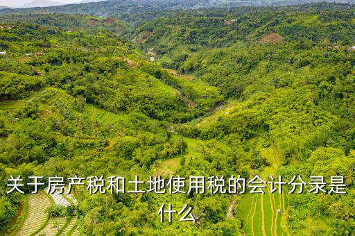 房產(chǎn)稅和土地使用稅計(jì)入什么科目，房產(chǎn)稅和土地稅應(yīng)該用哪個(gè)科目核算