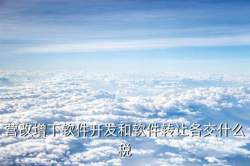 軟件轉(zhuǎn)讓應(yīng)征什么稅，個人的軟件著作權(quán)轉(zhuǎn)讓征哪些稅