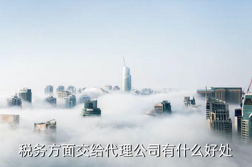 稅務(wù)互聯(lián)網(wǎng)十什么影響嗎，稅務(wù)方面交給代理公司有什么好處