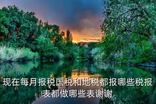 國(guó)稅需要報(bào)什么稅，國(guó)稅局是報(bào)什么稅