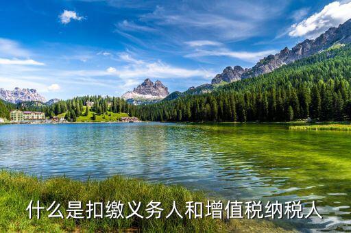 增值稅扣繳義務是什么，增值稅的扣繳義務人是怎樣規(guī)定的求解