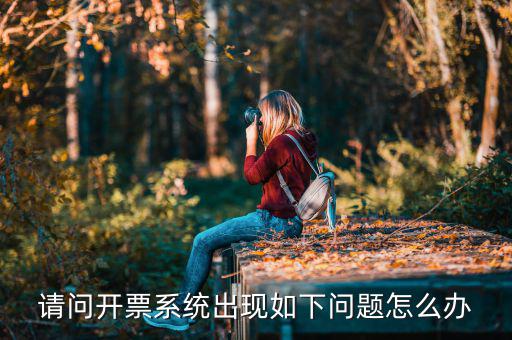 以前是開(kāi)票系統(tǒng)是什么問(wèn)題，請(qǐng)問(wèn)開(kāi)票系統(tǒng)出現(xiàn)如下問(wèn)題怎么辦