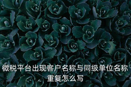 微稅用戶名是什么，重慶國稅局微信公眾號是多少
