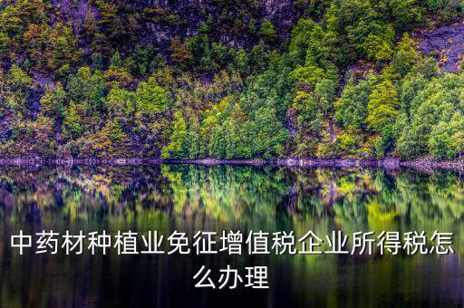 代開的免稅中藥材如何抵扣，中藥材進(jìn)項抵扣