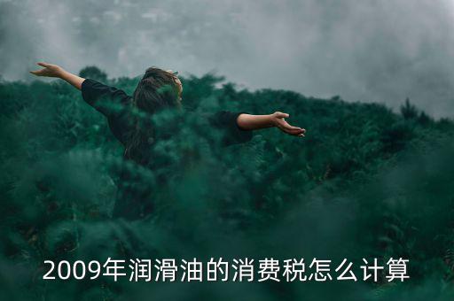 汽油消費(fèi)稅如何計(jì)算公式，2009年潤滑油的消費(fèi)稅怎么計(jì)算