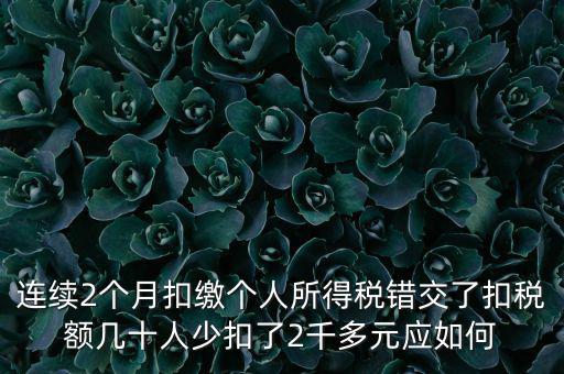 個稅如何補繳上個月，個人所得稅能補交嗎個人所得稅如何補交