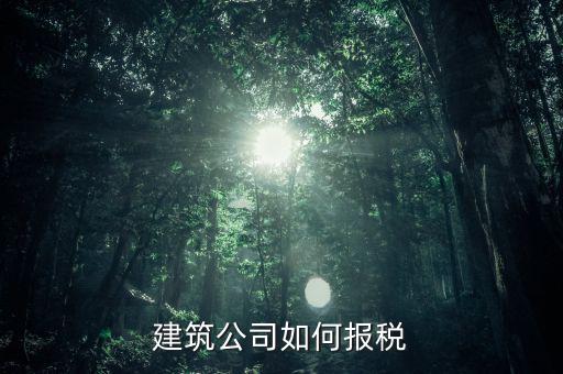 建筑行業(yè)如何報(bào)稅，在外地開(kāi)的建筑業(yè)發(fā)票如何申報(bào)交稅