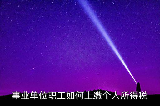 事業(yè)單位如何補(bǔ)繳個(gè)稅，事業(yè)單位補(bǔ)發(fā)工資個(gè)人所得稅如何繳納