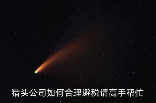 咨詢服務(wù)企業(yè)如何避稅，企業(yè)如何能夠合理避稅