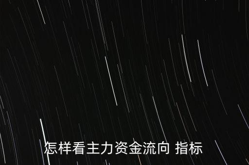 大單金額指標(biāo)怎么看,主力資金看哪個指標(biāo)相關(guān)知識點(diǎn)