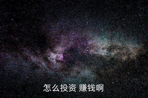 怎么投資 賺錢(qián)啊