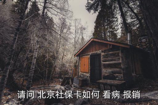 北京社會(huì)保障卡看病怎么報(bào)銷(xiāo),使用社?？床№氉⒁馐裁?
