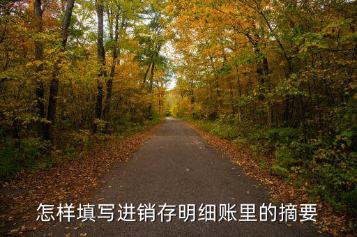 購(gòu)入存貨摘要是什么，如果是進(jìn)貨那么存貨分類帳上的摘要寫(xiě)什么
