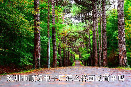 順絡(luò)電子是做什么的，深圳市順絡(luò)電子廠怎么樣面試簡(jiǎn)單嗎
