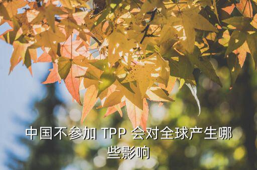 tpp為什么排除中國(guó)，從WTO到TPP這些組織和協(xié)議對(duì)中國(guó)影響有多大