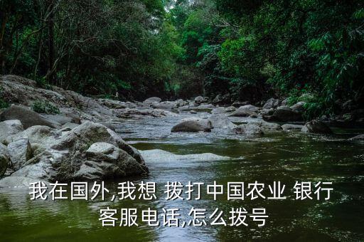 手機沒費怎么撥打銀行客服,農業(yè)銀行客服電話特點:
