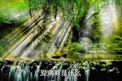 愛(ài)眾籌是什么，愛(ài)眾籌是什么